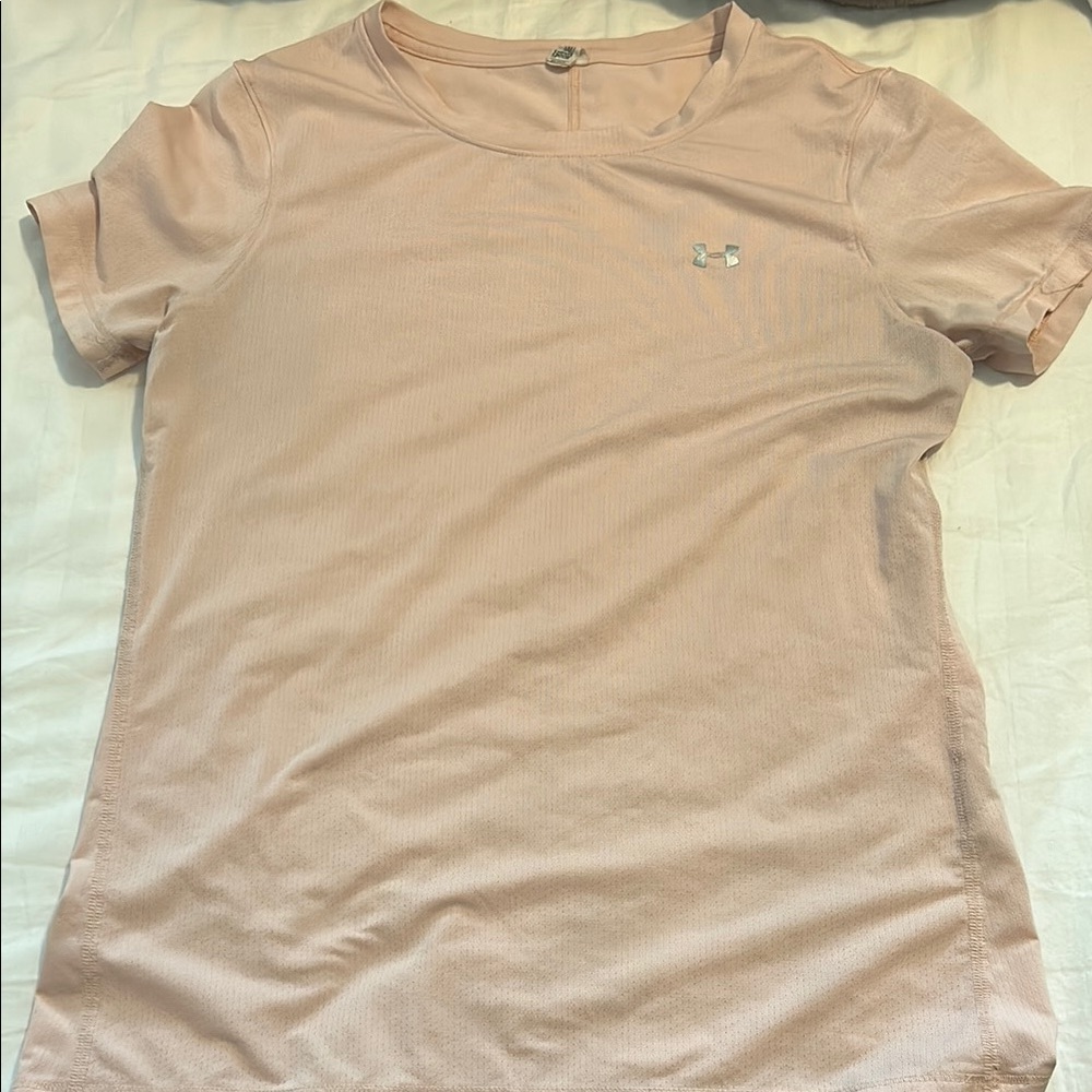 Under Armour Women's Pink T-Shirt